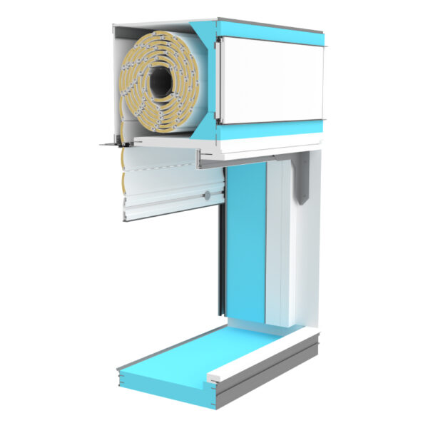 MTF1040Z – Monoblocco thermoclima front 1 “Filo muro” c/spalla sp10fz40 con contenitore per zanzariera